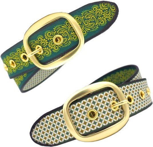 Seegarn - Gürtel / Wendegürtel SeeAlge 4cm