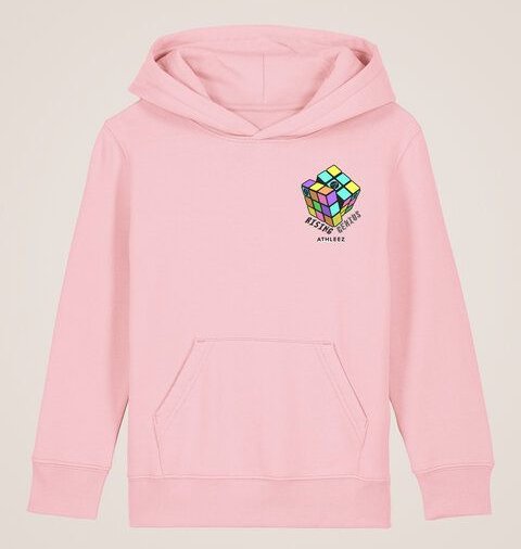 Athleez RISING GENIUS - Kids Relaxed Hoodie - 100% Bio - Für empfindliche Kinderhaut