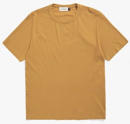 Rotholz Herren Waffel T-Shirt aus Bio-Baumwolle