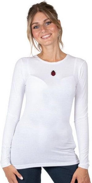 CORA happywear Damen T-Shirt aus Eukalyptus Faser "Matri" | Marienkäfer