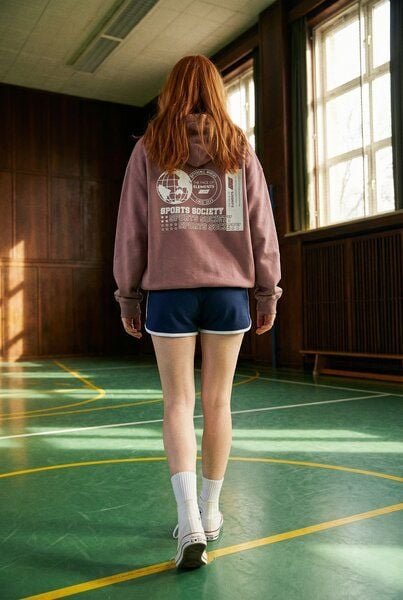 THE FACE OF ELEMENTS STATEMENT - OVERSIZED FIT HOODIE AUS 100% BIO-BAUMWOLLE