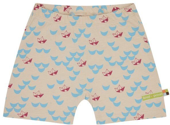 loud + proud Babys & Kinder Short Druck, GOTS-zertifiziert
