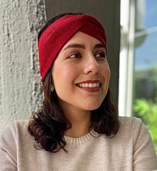 TINKU -Celebrating Bolivian Heritage 100% BABY Alpaka Stirnband (PUMIRI) aus Bolivien