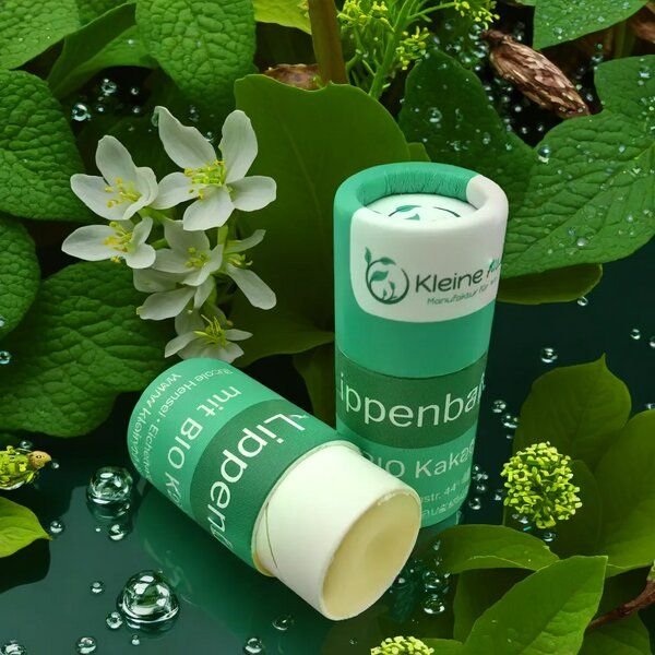 Kleine Auszeit Manufaktur Pflegender Lippenbalsam in der Papierhülse