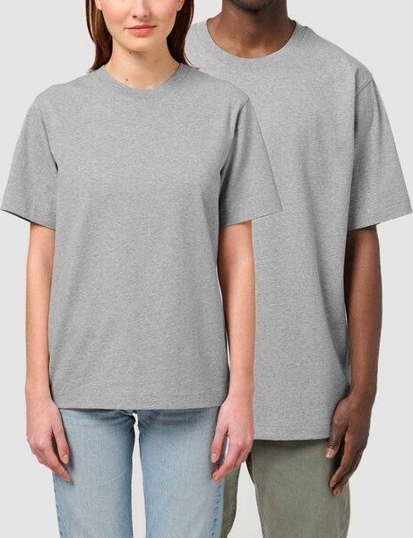 YTWOO Sehr dickes Unisex T-Shirt | 240 g/qm | Top Premium Bio-Baumwolle