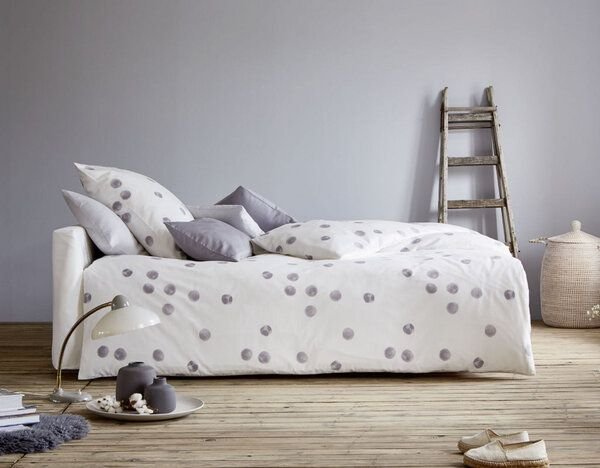 Cotonea Bio Satin-Bettwäsche Tupfen