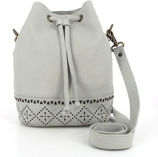 GLOBO Fair Trade Beuteltasche ETHNO CHIC, chromfreies Nappa-Leder