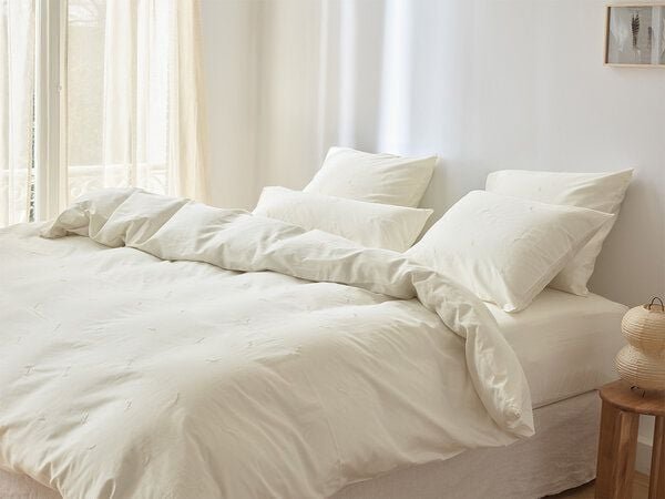 Yumeko Kissenbezug Baumwollsatin Feather