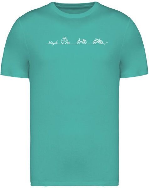 Brandless Basic Bio T-Shirt Men Bicycle Line Nr. 5 ( 180g/m²)