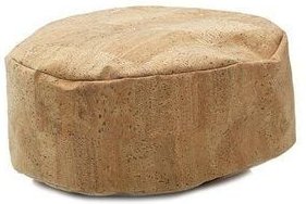 Kork-Deko Yoga-Kissen aus Kork-Stoff | MIT und OHNE Füllung