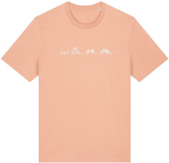 Brandless Basic Bio Unisex T-Shirt Bicycle Line 180g/m² XXS - 3 XL