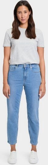 FUTURE:PEOPLE. 04:05 O-SHAPE - HIGH WAIST- Damen Jeans aus leichtem Stretch-Denim aus Bio-Baumwoll/ Tencel-Mix (30405 0 ...