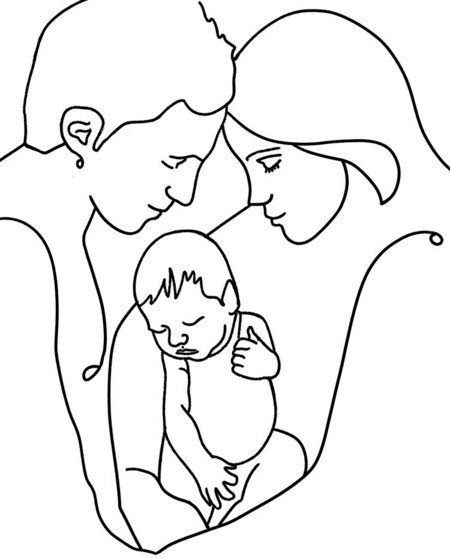 Photocircle Poster / Leinwandbild - Bundle of Joy