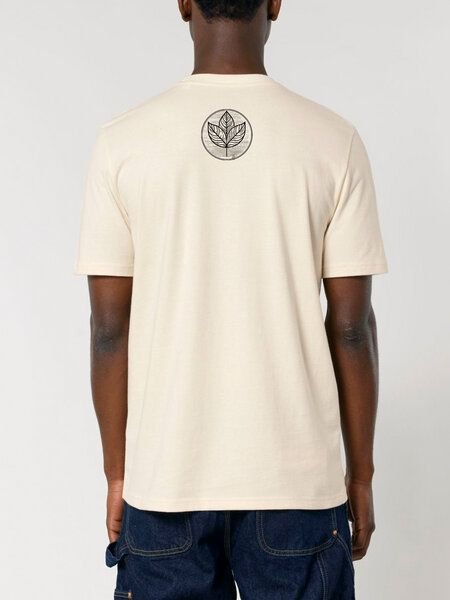 Human Family Bio Unisex Rundhals T-Shirt "Create - Circle Tree"