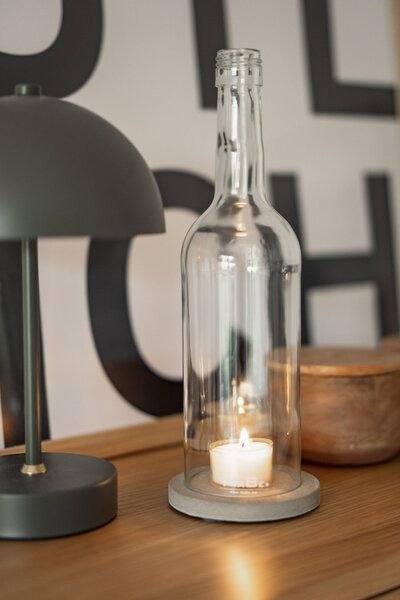 MaBe Weinflaschen WINDLICHT - handgefertigt in Aschaffenburg