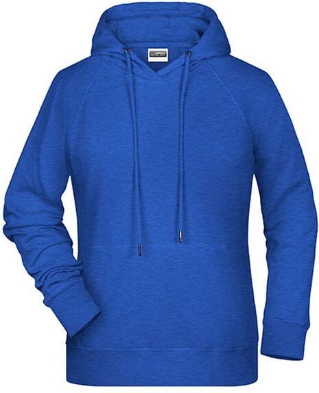 James & Nicholson Damen College Hoodie Hoody Kapuzenpullover Kapuzenpulli Meliert Melang
