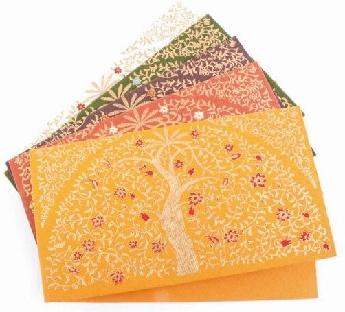 El Puente Geschenkumschläge "Baum des Lebens"