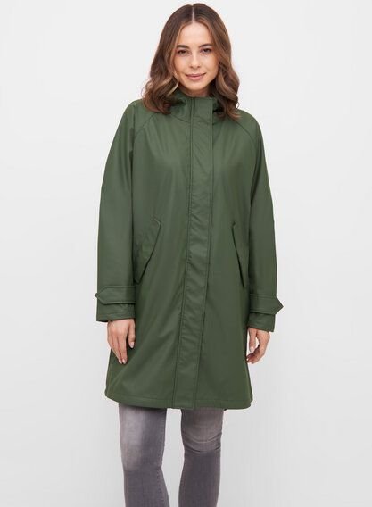 derbe Regenmantel „Travebyplain“