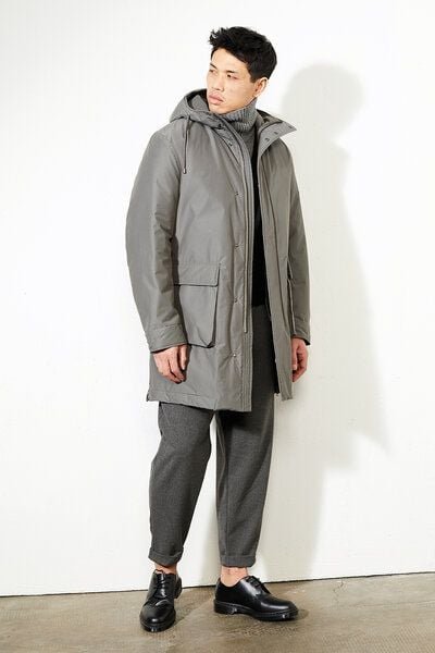 Thumbnail - LangerChen Wintermantel - Parka Darkin - mit Bio-Baumwolle