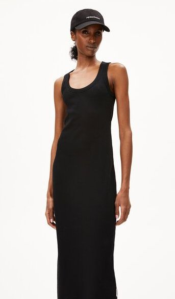 ARMEDANGELS GOLDAA - Damen Ripp-Jerseykleid aus Bio-Baumwoll Mix