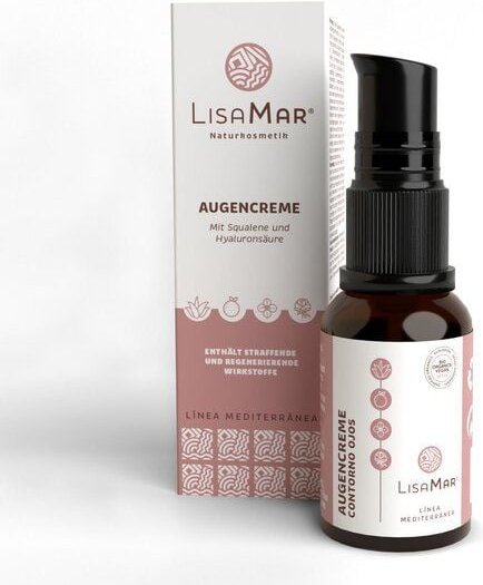 LisaMar Bio Augencreme, reduziert Augenringe und Falten - abschwellend