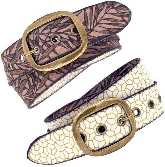 Seegarn - Gürtel / Wendegürtel SeeBlatt 4cm