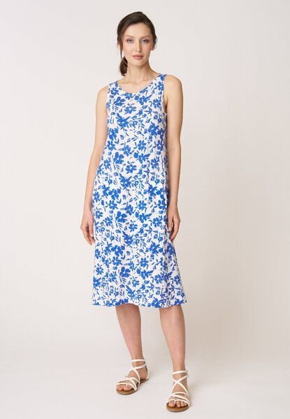 LANA Organic Sommerkleid mit Blumen, Modell Daphne