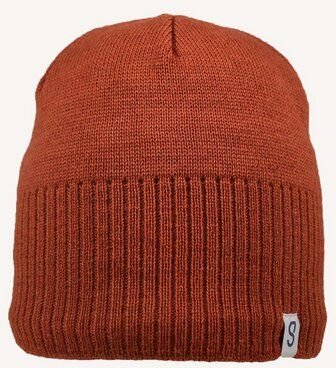 Grote Strick Fleecegefütterte Mütze NACHTWÄCHTER reine GOTS-zertifizierte Merinowolle