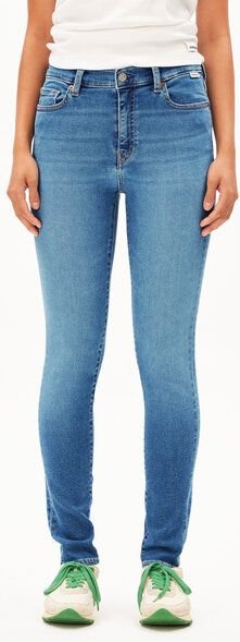 ARMEDANGELS TILLAA Damen Skinny Jeans Mid Waist Bio-Baumwoll Mix X-Stretch