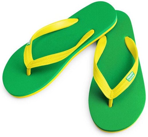 Hippobloo Flip Flops aus 100% Naturkautschuk