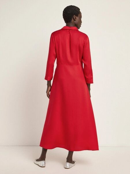 LANIUS Midikleid aus Tencel Lyocell