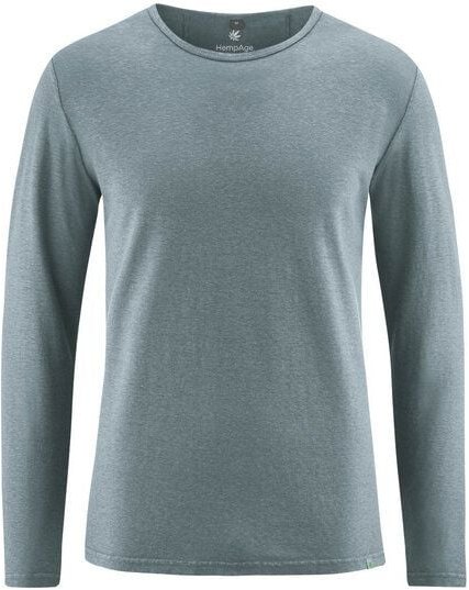 HempAge Klassisches Langarmshirt Hanf/Biobaumwolle