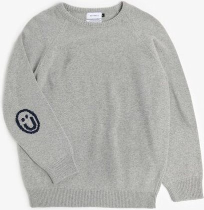 Rotholz Smiling Strickpullover aus recycelter Wolle