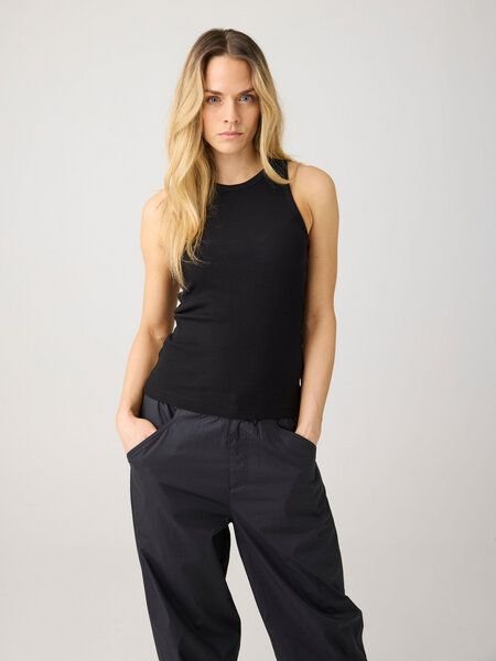 Thumbnail - KnowledgeCotton Apparel Tanktop gerippt - Racer rib top - aus Bio-Baumwolle