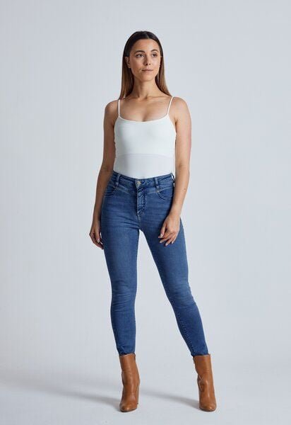 Flax and Loom High Waist Skinny Jeans Modell: Nina