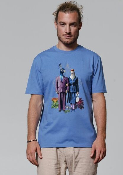 watapparel T-Shirt Unisex Fancy Birds