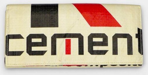 REFISHED fair fashion Börse 'LADY' - upcycelte Fischfuttersäcke und Zementsäcke