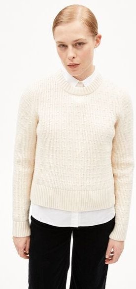 Thumbnail - ARMEDANGELS FABIOLAA - Damen Pullover Regular Fit aus Bio-Woll Mix