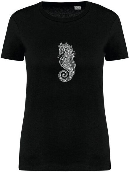 Brandless Basic Bio T-Shirt (ladies) Nr.4 Seepferd 155 g/m² XS- XXL