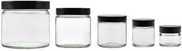 Thumbnail - mikken Tiegel 15 / 30 / 60 / 120 / 250 ml mit Deckel Cremetiegel