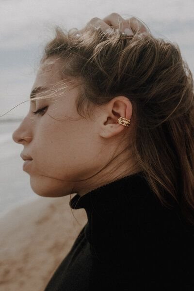 Thumbnail - Nella & Sina Ohrklemme JAMES | Ohrring