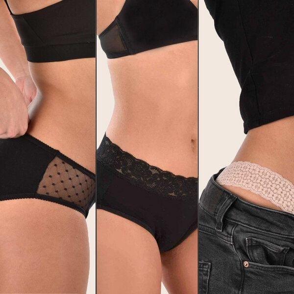 Periodenunterwäsche Einsteiger-Set | 3 oh moon Slips