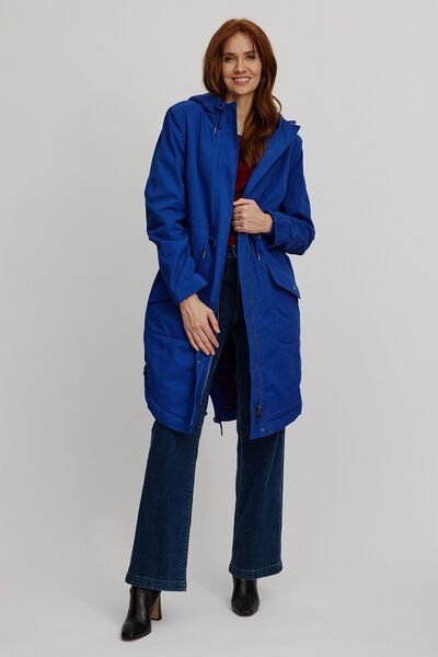 TRANQUILLO Gefütterter Parka aus Biobaumwolle (W25A90)