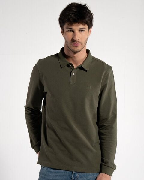 Thumbnail - GORG Herren Langarm Poloshirt aus Bio-Baumwolle