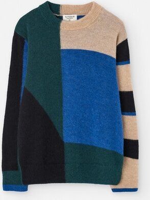 Suite 13 Lab Babol, gemusterter Woll-Pullover