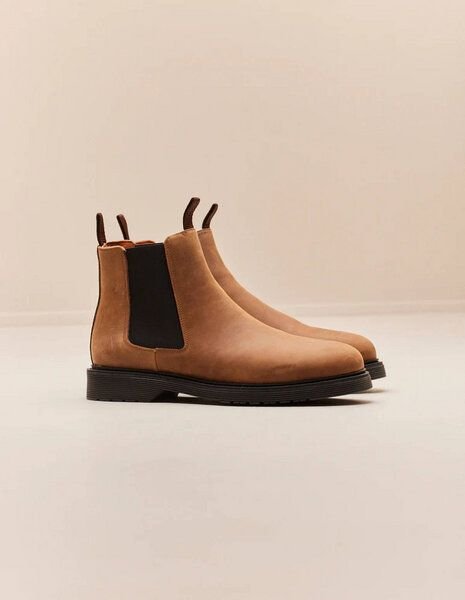 M.Moustache Leder Boot Modell: Axel