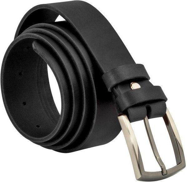 Simaru GRENOBLE Ledergürtel aus pflanzlich gegerbtem Naturleder (3,5 cm)