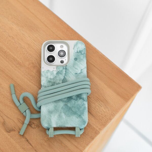 change the label Change Case - 2in1 Nachhaltige Handyhülle, iPhone Hülle mit abnehmbarer Kette