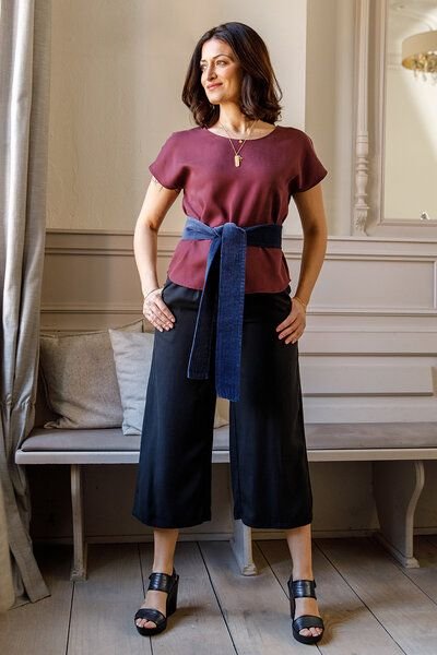 l'amour est bleu Culottes Modell Michelle aus Tencel