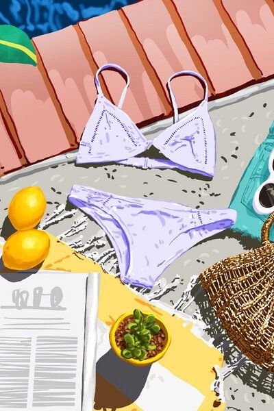 Photocircle Poster / Leinwandbild - Summer on my mind